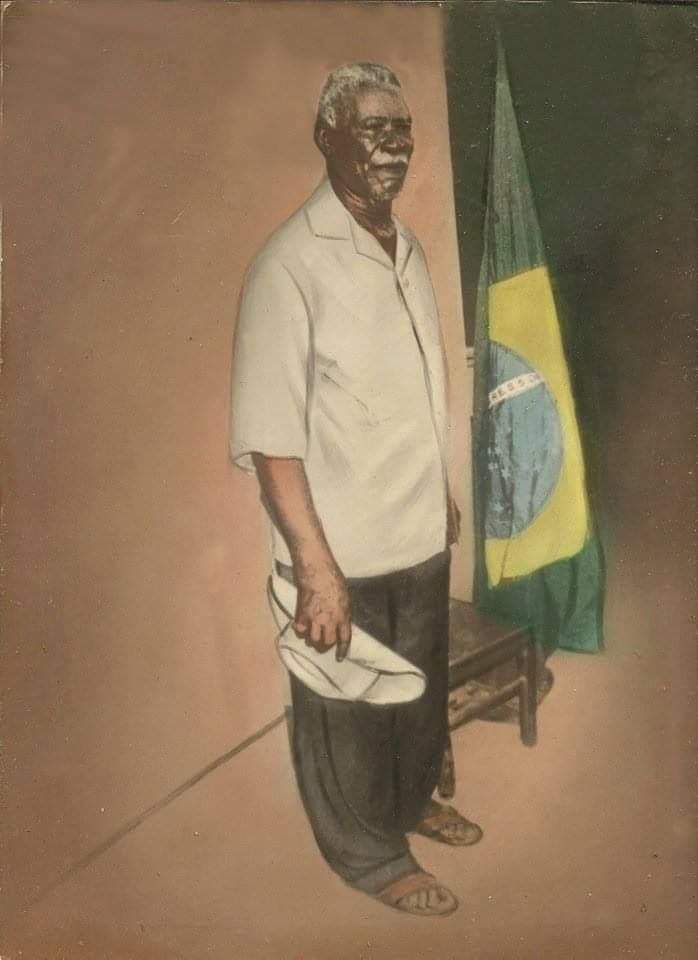 Illustration of Mestre Raimundo Irineu Serra - Rei Juramidã